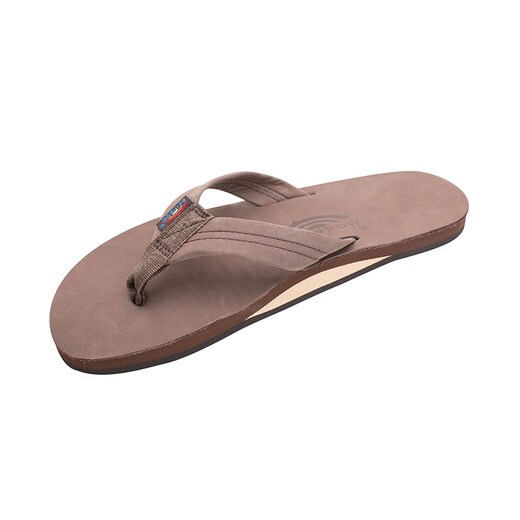 Rainbow Men's Single Layer Premier Leather - Brown